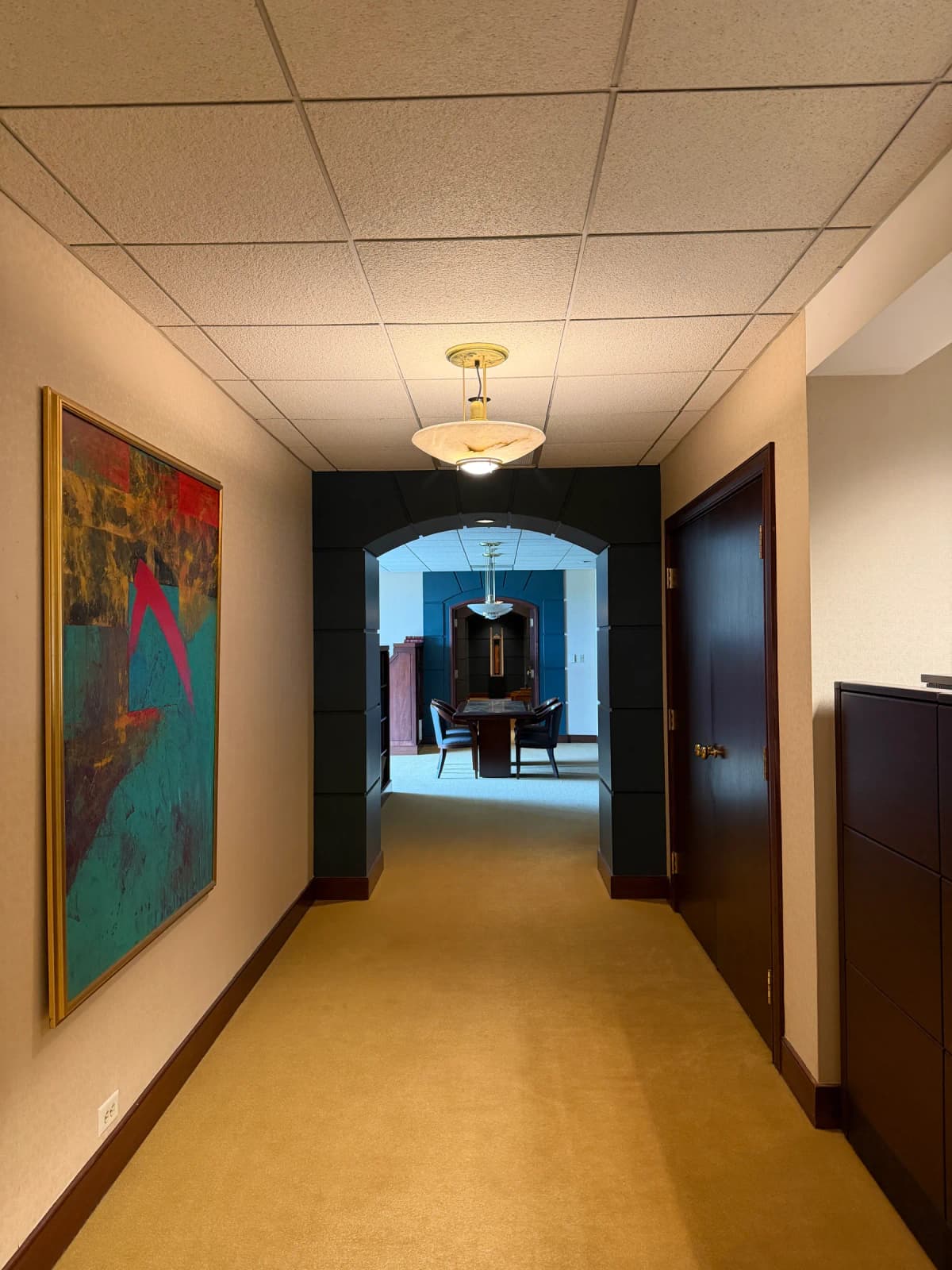 Vestíbulo del Bank of America Center, Montpelier & Associates